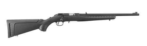 Ruger American Rifle in 17 HMR with Synthetic Stock and Adjustable Fiber Optic Sights