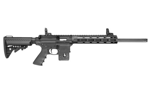 Smith & Wesson M&P15-22 PC Sport .22 LR Rifle with Magpul MBUS Sights and VLTOR Adjustable Stock