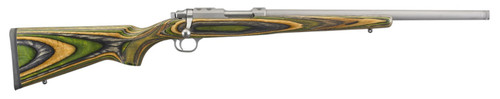 Ruger 77/22 Bolt Action Rifle in 22 Hornet with Laminate Green Mountain Stock