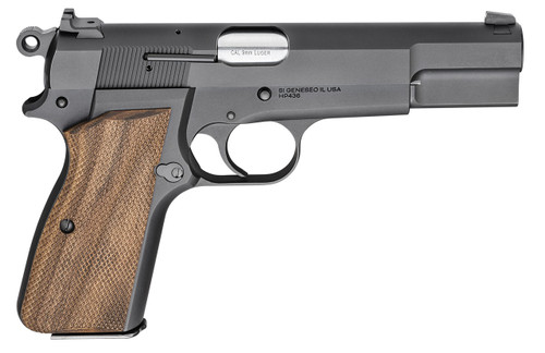 Springfield Armory SA-35 9mm Semi-Auto Pistol with Checkered Walnut Grips and 15-Round Magazine