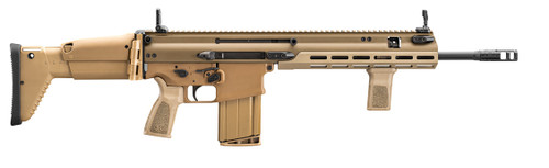 FN SCAR 17S .308 Win Flat Dark Earth Semi-Auto Rifle with Folding Stock and M-Lok Rail System