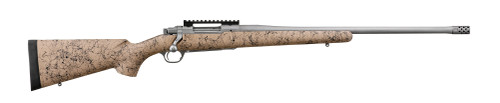 Ruger M77 Hawkeye FTW Hunter Bolt Action Rifle in 375 Ruger with Stainless Finish