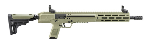 Ruger LC Carbine 45 ACP Desert Verde Cerakote with Folding Stock and Rapid Deploy Sights
