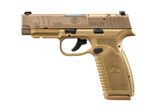 FN Reflex XL 9mm Semi-Auto Pistol with Flat Dark Earth Finish and Optic-Ready Slide