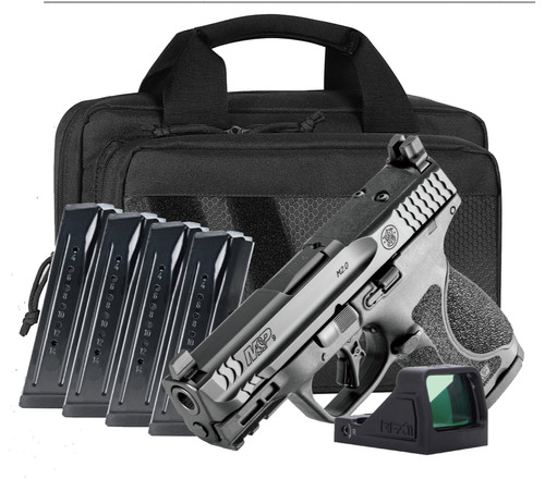Smith & Wesson M&P9 M2.0 Compact 9mm Semi-Auto Pistol with Green Dot Sight and 15-Round Magazines