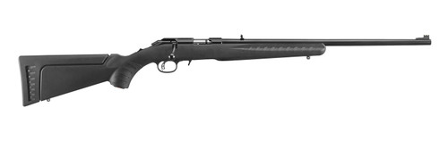 Ruger American Rifle in 22 Magnum with Synthetic Stock and Adjustable Fiber Optic Sights