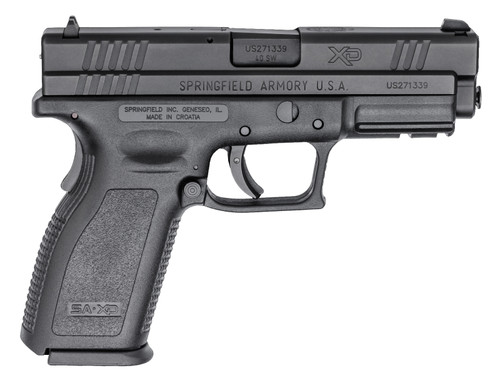 Springfield Armory XD Service 40 S&W Semi-Auto Pistol with 10+1 Capacity and Melonite Finish