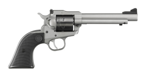 Ruger Super Wrangler .22 Magnum and .22 LR Revolver with Silver Cerakote Finish