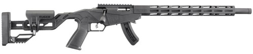 Ruger Precision Rifle 22 LR Bolt Action with Collapsible Stock and 15-Round Magazine