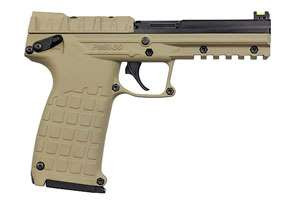 Keltec PMR-30 22 Magnum Semi-Auto Pistol with Tan Polymer Frame and Fiber Optic Sights