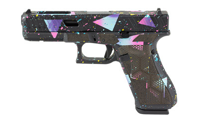 GLOCK 17 Gen5 9mm 17-Round Pistol with Custom 80's Night Finish - Model PA175S203