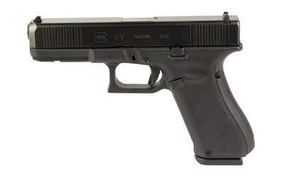 GLOCK 17 (V) 9mm Luger Semi-Automatic Pistol with Three 15-Round Magazines