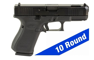 Glock 19C (V) 9mm Compact Striker Fired Pistol with 10-Round Capacity