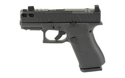 GLOCK 43X MOS 9mm Sub-Compact Pistol with Suppressor Sights and Black Cerakote Finish