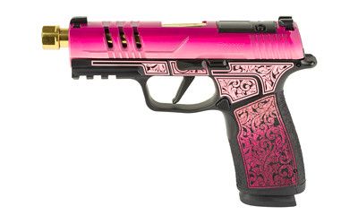 Sig Sauer P365 XMacro 9mm Gold Lady Bug - Compact, Threaded Barrel, Night Sights