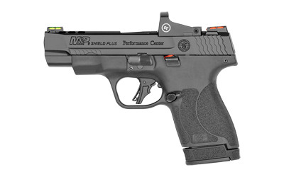 Smith & Wesson Shield Plus 9mm Micro Compact Pistol with Crimson Trace Red Dot and 13+1 Capacity