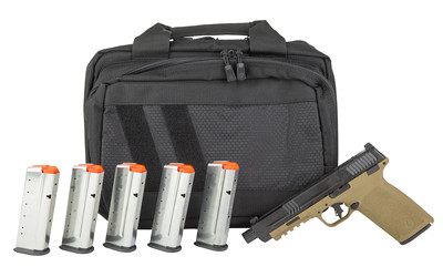 Smith & Wesson M&P 5.7 Semi-Automatic Pistol with 22-Round Capacity - Flat Dark Earth and Black