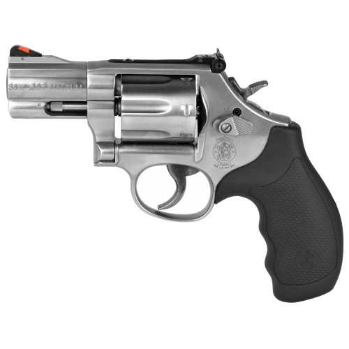 Smith & Wesson 686 Plus .357 Magnum Revolver with 2.5-inch Barrel, Stainless Steel, and Adjustable Sights