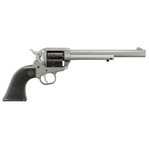 Ruger Wrangler .22 LR Single-Action Revolver with 7.5-inch Barrel in Silver