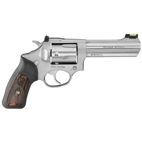 Ruger SP101 .357 Magnum Revolver with 4.2-inch Barrel and Stainless Steel Finish