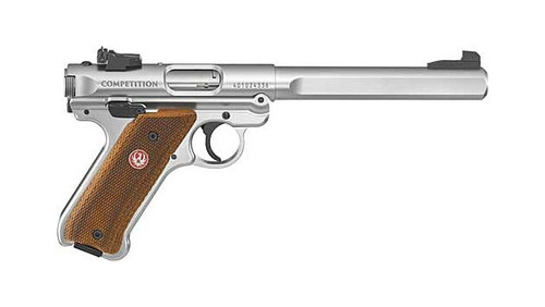 Ruger Mark IV Compact .22 LR Semi-Automatic Pistol with 6.9-inch Bull Barrel