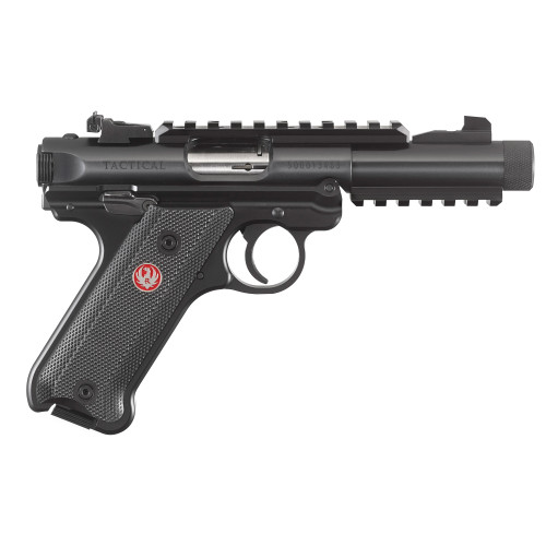 Ruger Mark IV Target .22 LR Semi-Automatic Pistol with Threaded Barrel and Adjustable Sights