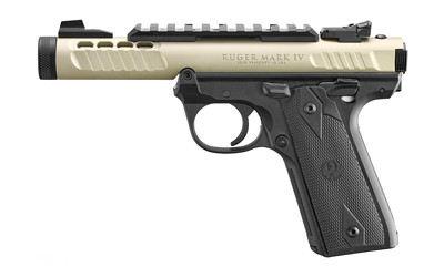 Ruger Mark IV 22/45 Lite .22 LR Semi-Automatic Pistol with Threaded Barrel and Adjustable Sights