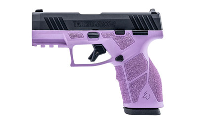 Taurus GX2 9mm Compact Pistol with 10-Round Capacity - Light Purple and Black