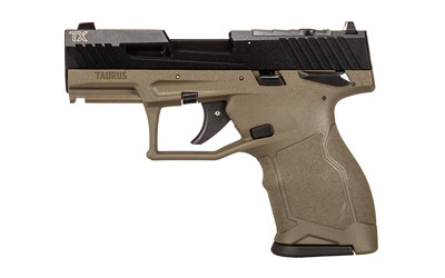 Taurus USA TX22C MS .22 LR Semi-Automatic Pistol with Threaded Barrel in Olive Drab Green