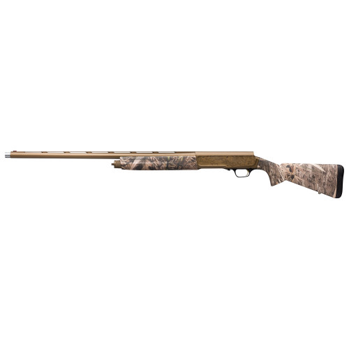 Browning A5 Wicked Wing 12 Gauge Semi-Automatic Shotgun with Burnt Bronze Finish and Mossy Oak Shadow Grass Habitat Camo