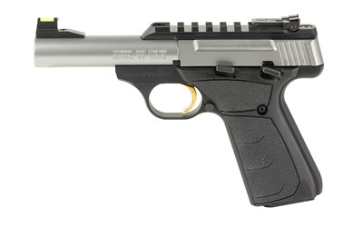 Browning Buck Mark Plus Micro Bull .22 LR Semi-Automatic Pistol with 4-Inch Stainless Steel Barrel