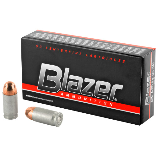 Blazer Ammunition 380 ACP 95-Grain FMJ – Reliable Practice and Range Ammo