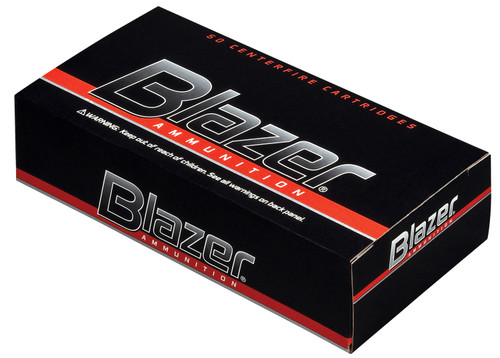CCI Blazer CF 3477 .40 S&W 180 Grain Total Metal Jacket Target Shooting Ammunition, 50 Rounds per Box