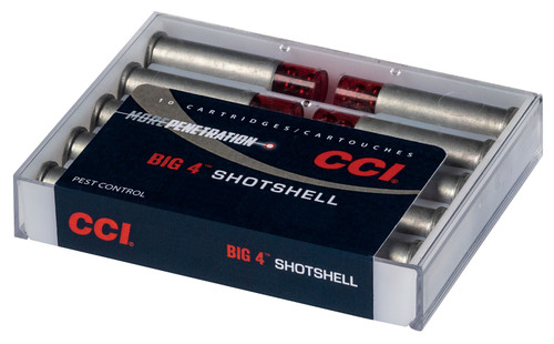 CCI 3722CC 45 Colt Shotshell #4 — 10 Rounds for Hunting with Aluminum Casing