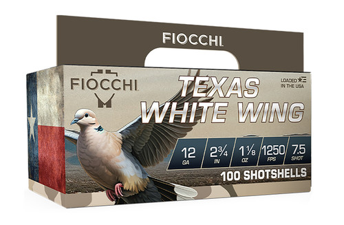 Fiocchi 12 Gauge 2.75-Inch 1 1/8 oz Shotshells (12TWW187) - 200 Rounds per Case