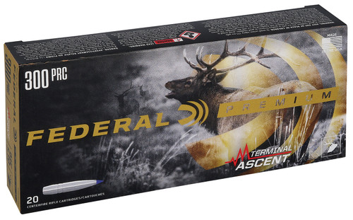 Federal Premium Terminal Ascent Bonded Bullet for 300 PRC, 210 Grain  20 Rounds per Box