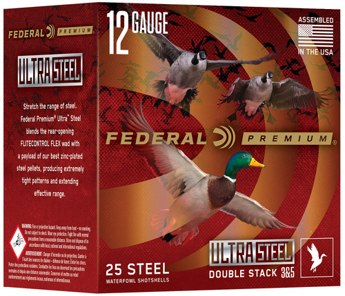 Federal Premium Black Cloud 20 Gauge 3-Inch 1 Ounce Shotgun Shells  1400 fps, 25 Rounds per Box