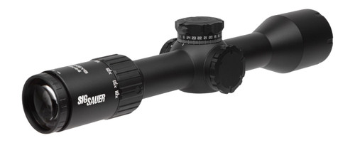 Sig Sauer Electro-Optics Whiskey6 3-18x44 Rifle Scope with 30mm Tube and MRAD Adjustments