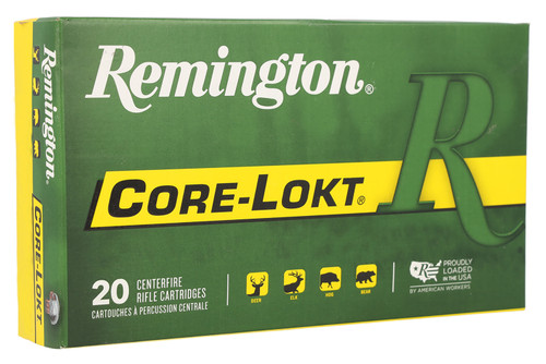 Remington Ammunition Core-Lokt 20055 7 PRC 175-Grain Pointed Soft Point Ammunition, 20 Rounds per Box