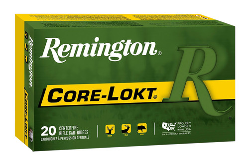 Remington Ammunition Core-Lokt 20057 6.5 PRC 140-Grain Pointed Soft Point Bullets, 20 Rounds per Box, 10 Boxes per Case