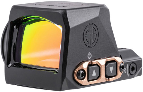 Sig Sauer Electro-Optics RomeoX Reflex Sight Enclosed Compact Rose - Part SORX1408