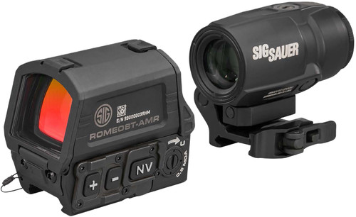 Sig Sauer Electro-Optics Romeo8T-AMR and Juliet3T Micro-Magnifier Combo Kit