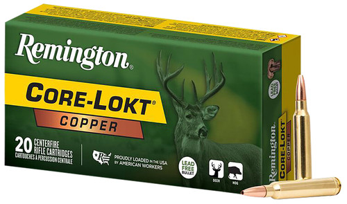 Remington Ammunition Core-Lokt Copper 300 Winchester Magnum 180 Grain Hollow Point