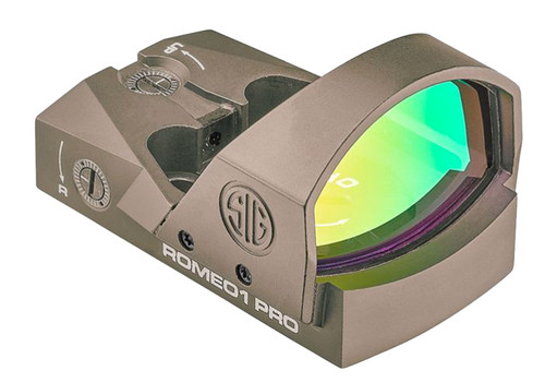 Sig Sauer Electro-Optics ROMEO1 PRO 6 MOA Flat Dark Earth Red Dot Sight