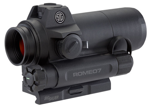 Sig Sauer Electro-Optics ROMEO7 1x30 Red Dot Sight with 2 MOA Dot for MSR Platforms