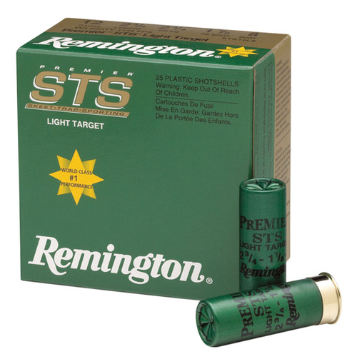 Remington Ammunition Premier Nitro 27 Target Loads 12 Gauge, 1-1/8 oz, 8 Shot, 1235 fps - Pack of 25