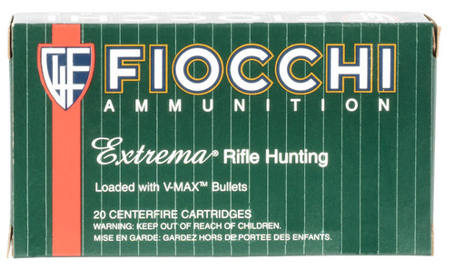 Fiocchi 22250HVB 22-250 Rem Hornady V Max 40 Grain Hunting Ammunition
