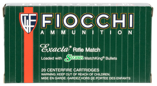 Fiocchi 300 Winchester Magnum MatchKing BTHP Ammunition - 190 Grain, 20 Rounds Per Box