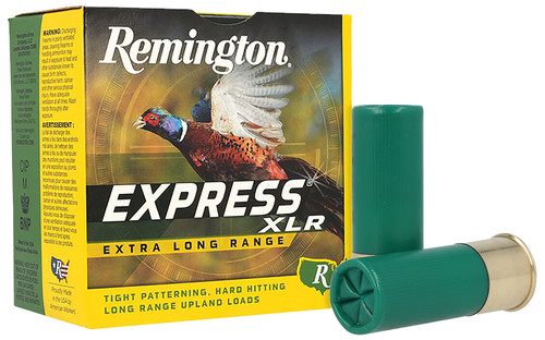 Remington Ammunition Express XLR 12 Gauge Hunting Shotgun Shells – 2.75 Inch, 1 1/4 Oz, #7.5 Lead, 1330 fps, 25 Rounds per Box