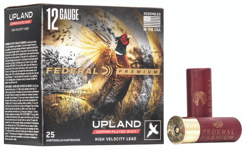 Federal Premium Wing-Shok High-Velocity 12 Gauge Shotshells  2.75 inch, 1 1/8 oz, #7.5 Shot, 1500 fps, 25 Rounds